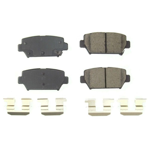 Power Stop 2019 Mitsubishi Eclipse Cross Rear Z17 Evolution Ceramic Brake Pads w/Hardware - 17-2156