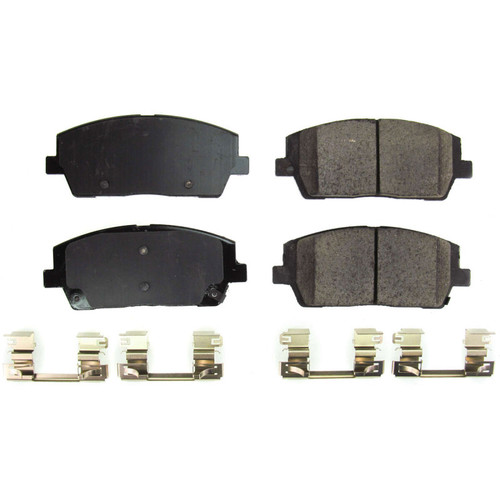 Power Stop 20-21 Hyundai Palisade Front Z17 Evolution Ceramic Brake Pads w/Hardware - 17-2215