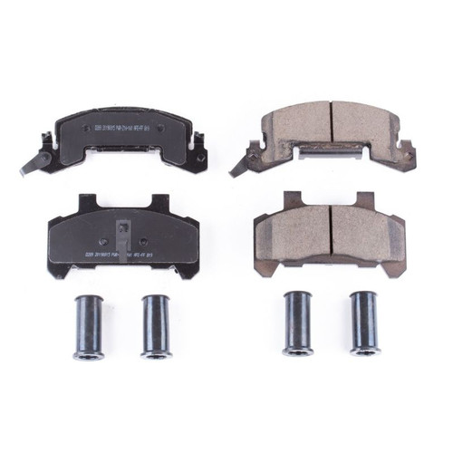 Power Stop 82-89 Buick Skyhawk Front Z17 Evolution Ceramic Brake Pads w/Hardware - 17-289