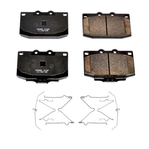 Power Stop 86-91 Mazda RX-7 Front Z17 Evolution Ceramic Brake Pads w/Hardware - 17-331