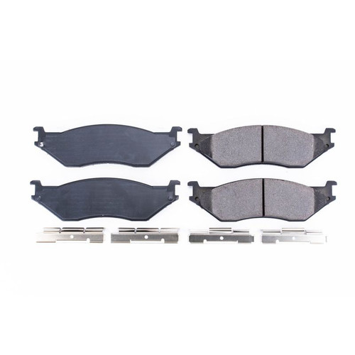 Power Stop 2002 Ford E-550 Econoline SD Front or Rear Z17 Evolution Ceramic Brake Pads w/Hardware - 17-777