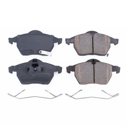 Power Stop 99-03 Saab 9-3 Front Z17 Evolution Ceramic Brake Pads w/Hardware - 17-819
