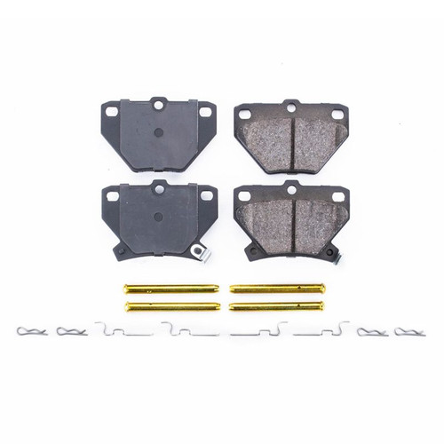 Power Stop 03-06 Pontiac Vibe Rear Z17 Evolution Ceramic Brake Pads w/Hardware - 17-823