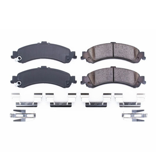 Power Stop 02-06 Cadillac Escalade Rear Z17 Evolution Ceramic Brake Pads w/Hardware - 17-834