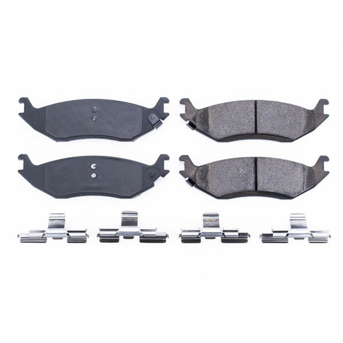 Power Stop 07-09 Chrysler Aspen Rear Z17 Evolution Ceramic Brake Pads w/Hardware - 17-898