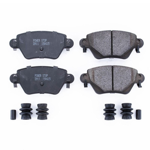 Power Stop 02-05 Jaguar X-Type Rear Z17 Evolution Ceramic Brake Pads w/Hardware - 17-911
