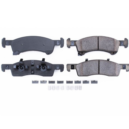 Power Stop 03-06 Ford Expedition Front Z17 Evolution Ceramic Brake Pads w/Hardware - 17-934
