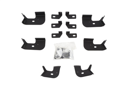 Deezee 07-18 Jeep Wrangler JK Running Board Hex Bracket Kit - DZ66345 Photo - Primary