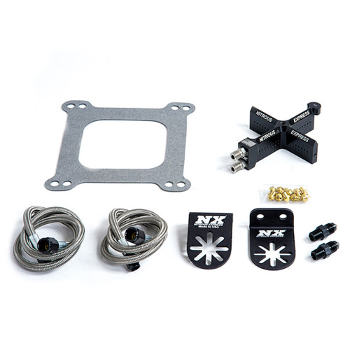 Nitrous Express Covert Crossbar Pro Power Plate Conversion (4150 Flange) 100-500HP - NX609C Photo - Primary