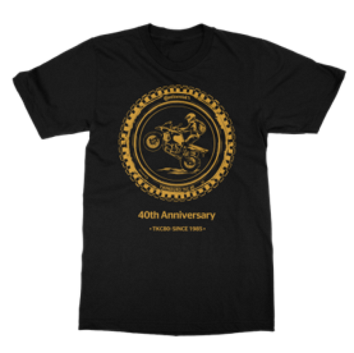 Continental TKC80 40th Anniversary T-Shirts - 2XL - CON2WH-CO-APP-TKC80-SINGLE-2XL User 1
