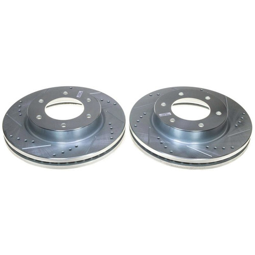 Power Stop 19-22 Ford Ranger Front Evolution Drilled & Slotted Rotor - Pair - AR85198XPR User 1