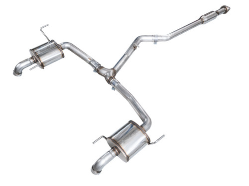 AWE 20-25 Subaru Outback (Wilderness & XT) 0FG Catback Exhaust w/Dual BashGuards - 3015-38246 Photo - Primary