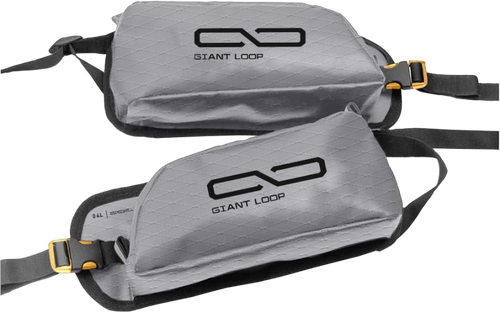 Giant Loop Pannier Pockets 4L - Gray - PNN26-G User 1