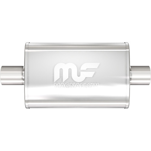 Magnaflow Rumble Muffler 11in Body (L) 19.5in Overall (L) - 7.75in Body (W) - 2in Offset/Center - R27702