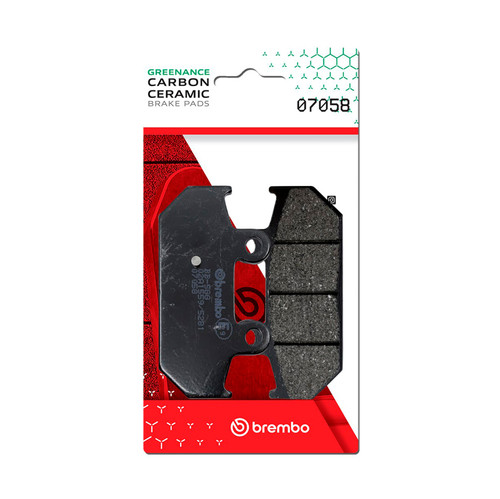 Brembo OE Suzuki An Burgman Carbon Ceramic Brake Pad - Rear - 07058 User 1