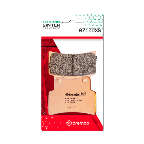 Brembo OE 12-14 Kymco Xciting i 400cc Sinter Brake Pad - Front - 07100XS User 1