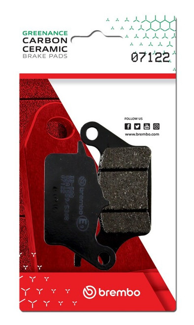 Brembo OE Honda Nsc/Honda Vision Carbon Ceramic Brake Pad - Front - 07122 User 1