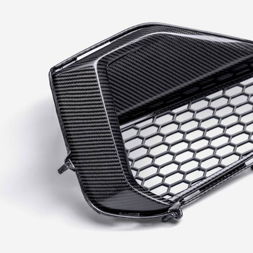 Anderson Composites 2024 Ford Mustang GT Carbon Fiber Front Bumper Inserts - AC-FBI24FDMUGT User 1