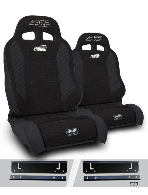 PRP 97-02 Jeep Wrangler TJ Enduro Elite Suspension Seat Trek Edition Kit - A89010-C23-50 Photo - Primary