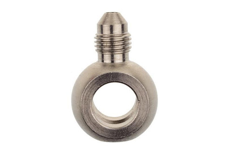 Redhorse Performance 344-03 Banjo Fitting - 3 AN Male to 7/16 in Banjo - Straight Stainless Steel