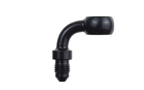 Redhorse Performance 3290-03-2 3AN to 10mm Banjo Fitting Adapter - 90 Degree - Black Anodized Aluminum