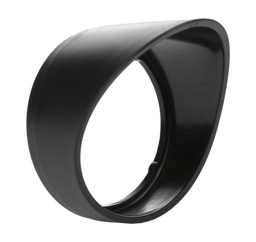 QuickCar Racing Products Gauge Cover - Part Number 61-216 - Black Visor for 2-1/16 Inch Gauges