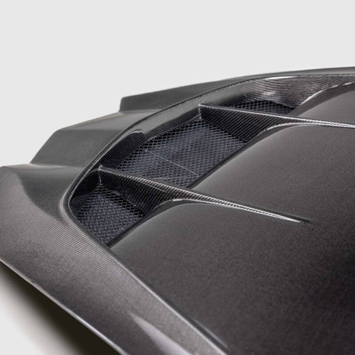 Anderson Composites 20-24  Chevrolet Corvette C8 Type-Z1 Double Sided Carbon Fiber Hood - AC-HD20CHC8-Z1-DS User 1