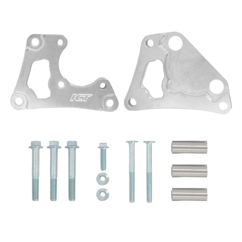 ICT Billet BKT-LS01-PS1 Power Steering Pump Bracket - Driver Side - Aluminum