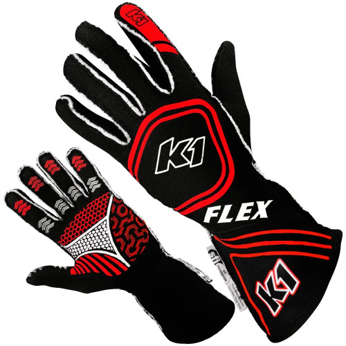 Glove Flex X-Large Black/Red