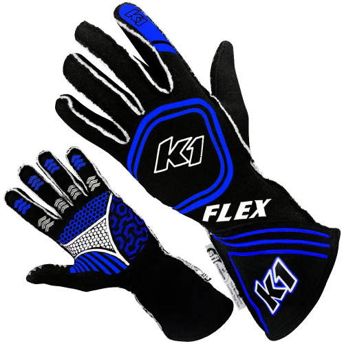 Glove Flex Medium Black/Blue