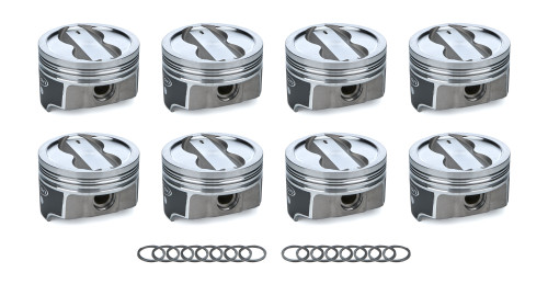 SBC Dish FHR Piston Set 4.030 Bore -18cc IC10011.030