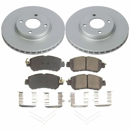 Power Stop 18-19 Nissan Kicks Front Z17 Evolution Geomet Coated Brake Kit - CRK8326 Power Stop 18-19 Nissan Kicks Front Z17 Evolution Geomet Coated Brake Kit - CRK8326