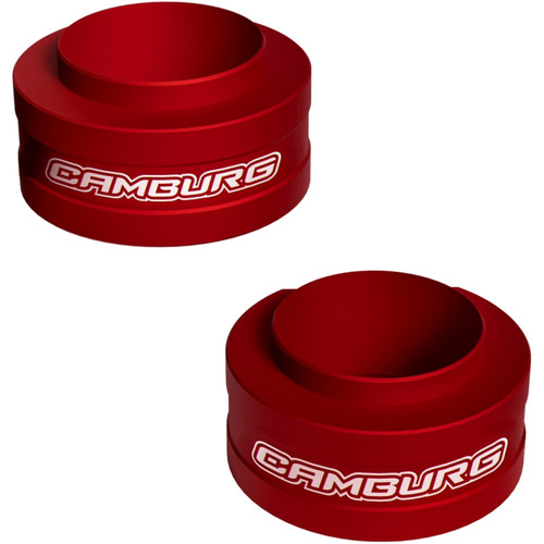 Camburg 2024+ Ford Ranger Raptor 2.5in Front Spring Preload Spacer Kit (Red) - CAM-110306-RED Photo - Primary