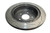 DBA 03-06 Infiniti FX35 Rear Slotted 4000 Series Rotor - DBA42313S Photo - Close Up