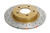 DBA 04-05 Mazda 3 2.3L / 06+ MazdaSpeed3 Rear Drilled & Slotted 4000 Series Rotor - DBA42957XS Photo - Primary