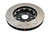 DBA 2010+ Camaro V8 SS Front Slotted 5000 Series 2 Piece Rotor Assembled w/ Black Hat - DBA52604BLKS Photo - Close Up