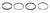 Perf. Piston Ring Set V8 3.937 Bore 1.2x1.2x3.0