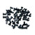 Smash Rivet - 1/8in Dia x .250 long 50pk Black