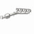Magnaflow 16-21 Infiniti QX80 5.6L Direct-Fit Left Manifold Catalytic Converter - 290035 360 Degree Image Set