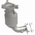 Magnaflow 19-22 Subaru Ascent 2.4L OEM Grade Federal / EPA Compliant Manifold Catalytic Converter - 290110 Photo - Unmounted