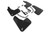 Rally Armor 2025 Hyundai Ioniq 5 XRT Black Mud Flap Silver Battery Logo - MF127-BAT-BLK-SIL Photo - Primary