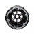 Wheel Splined 15x17 Blk Outer Beadlock 4in BS