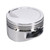 Manley Chevrolet Big Block Piston Set - 4.600in Bore 1.520in CH, -20.00 CC - 696680-8 Photo - Primary