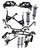 Ridetech 67-70 Ford Mustang Small Block Complete Coilover Suspension System - 12100202 Photo - Primary