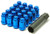 Wheel Mate Muteki Closed End Lug Nuts - Blue 12x1.25 - 41885U Photo - Primary