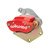 Wilwood Caliper-MC4 Mechanical-R/H - Red w/Logo 2.00in Piston .81in Disc - 120-17476-RD Photo - Primary