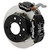 Wilwood 70-76 Porsche 914 Rear Powerlite Brake Kit Plain Face - Black - 140-17475 Photo - Primary