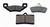 Wilwood SC10 10008SM Pad .185 Thk Axle Set - 150-15799K Photo - Primary