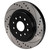 Wilwood SRP Drilled & Slotted Performance Rotor - Right Hand Side - Black Electro Coat - 160-16966-BK Photo - Primary