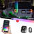 XK Glow 1x 48 XKmax RGBW Advanced App Control LED Whip Light Kit for 4x4 Offroad UTV ATV - MX-WHIPB-STA User 1